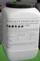   22,2% (Panacur Granules)
