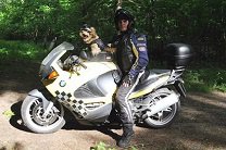 Полиция нашла угнанный у пса-байкера мотоцикл